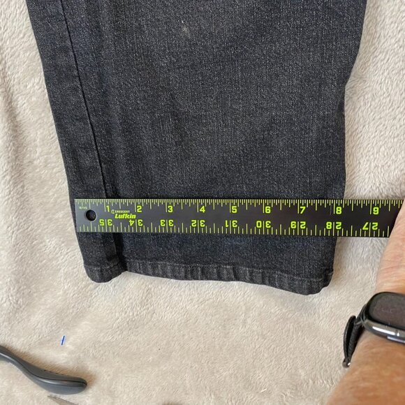 Talbots Women's Jeans Size 10 Stretch Denim Dark Wash Straight Leg Cotton Blend - Picture 5 of 7